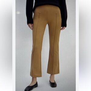 Everlane Tan Boot Cut Pants
